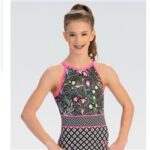 Floral Flair Workout Leotard