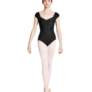 Adult Weave Detail Cap Sleeve Leotard