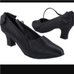 Ballroom Shoe - Textured Pattern